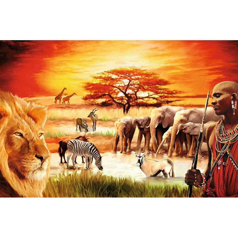 Ravensburger Puzzle 3000 pc Savannah Animals 170562V