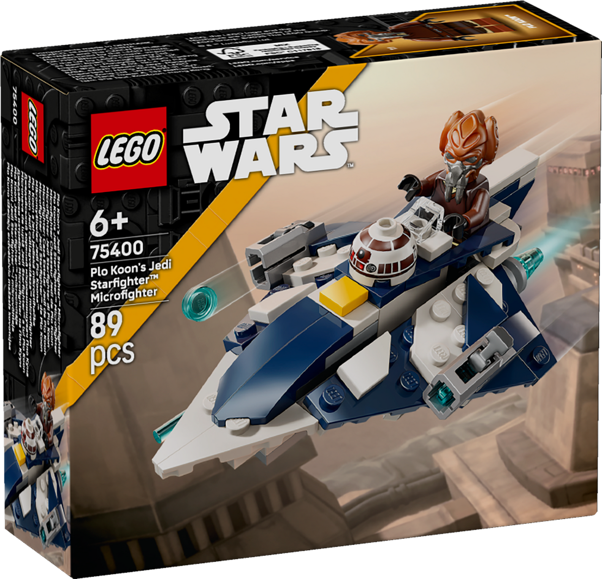LEGO Star Wars Plo koon's Jedi Starfighter™ Microfighte 75400L