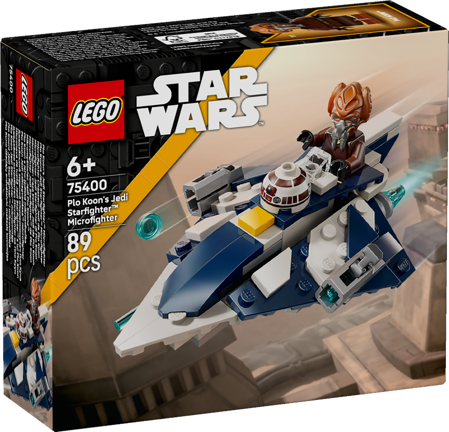 LEGO Star Wars Plo koon's Jedi Starfighter™ Microfighte 75400L