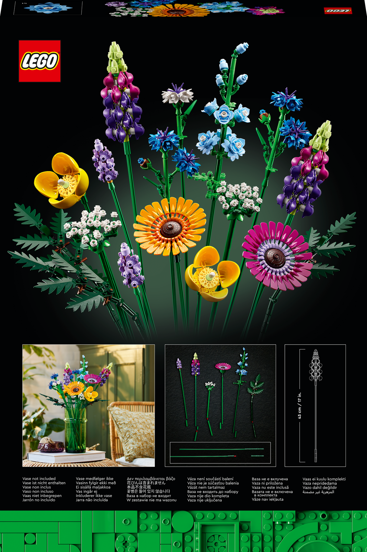 LEGO Botanical Collection Wildflower Bouquet 10313L