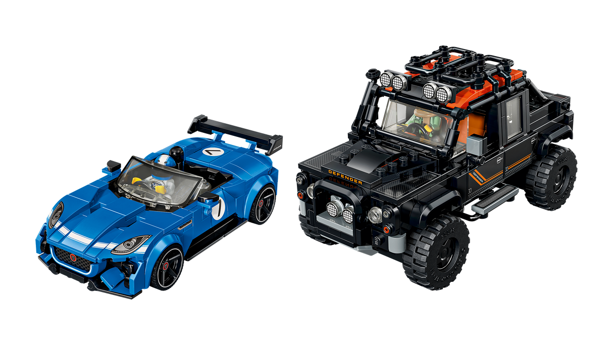 LEGO Speed Champions Jaguar Project 7 & Land Rover Defender 77264L