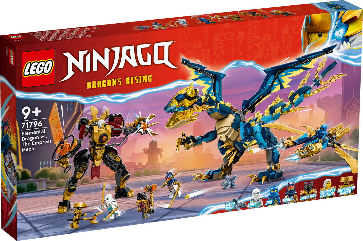 LEGO Ninjago Elemental Dragon vs. The Empress Mech 71796L