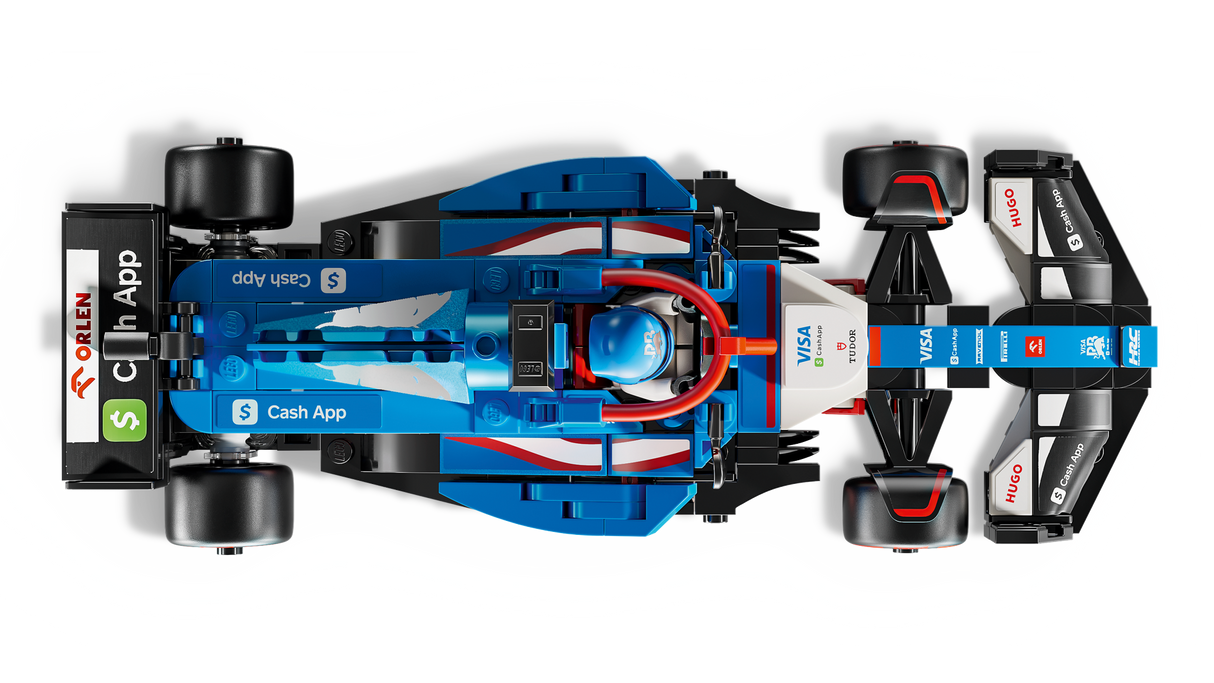 LEGO Speed Champions Visa Cash App RB VCARB 01 F1 Race Car 77246L