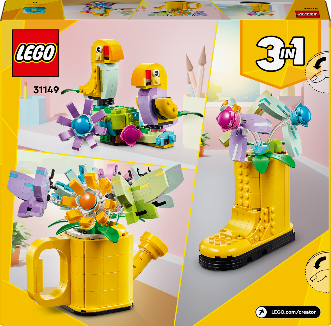 LEGO Creator Flowers in Watering Can 31149L