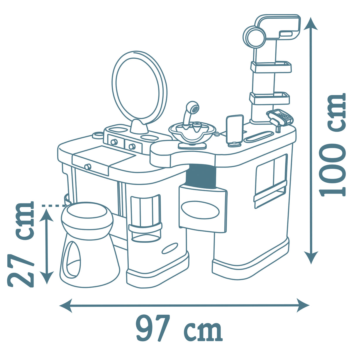 Smoby My Beauty Center 320240S
