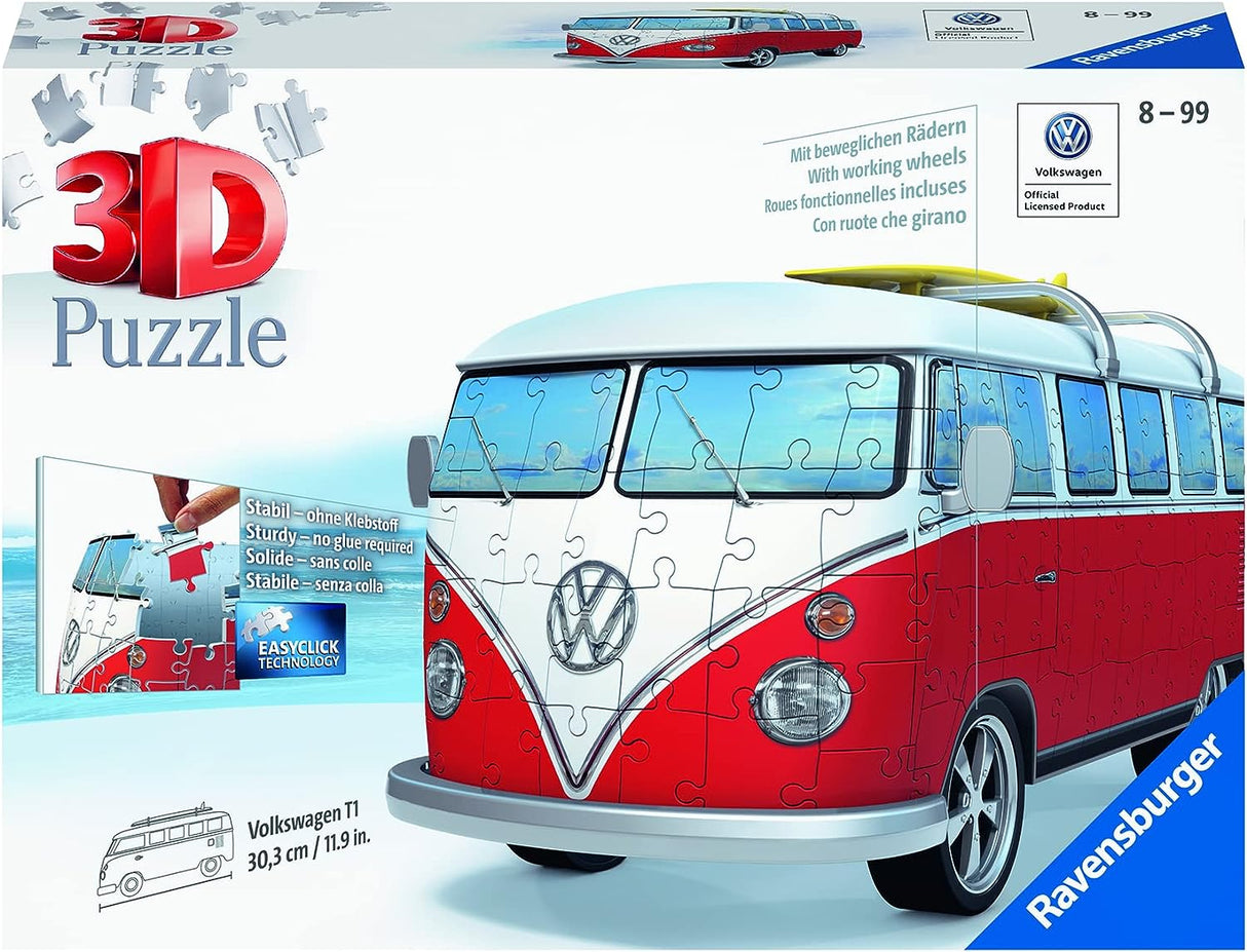 Ravensburger 3D Puzzle Volkswagen Camper Van 125166V