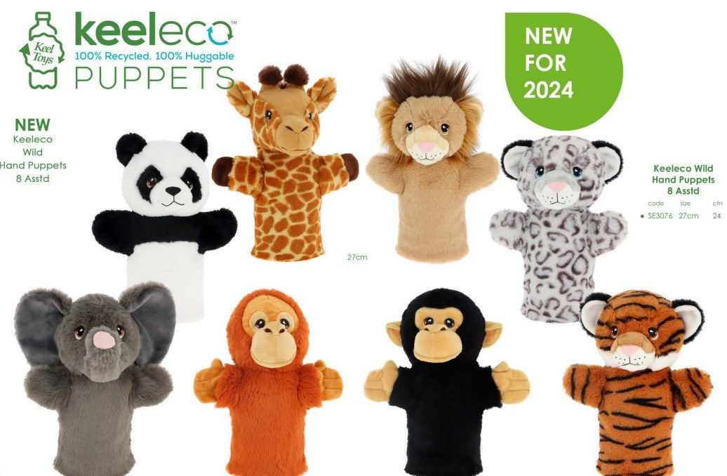 Keel Toys Dwarf Doll Wild Animals 27 cm 8 Different SE3076K