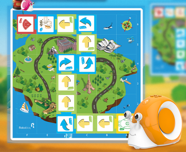 Qobo Snail with Math Extension QOBOMAT