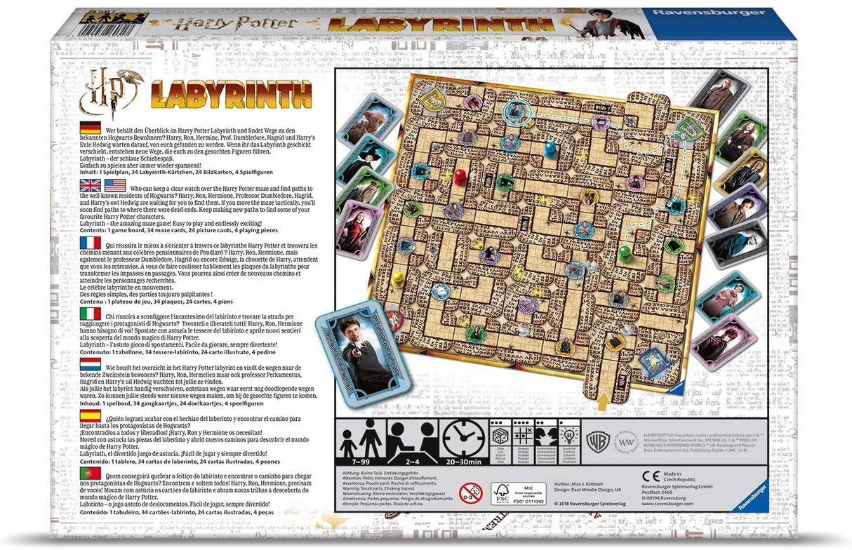 Ravensburger Board Game Labyrinth Harry Potter 26082U