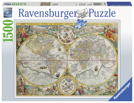 Ravensburger Puzzle 1500 pc Ancient Map 12000716V