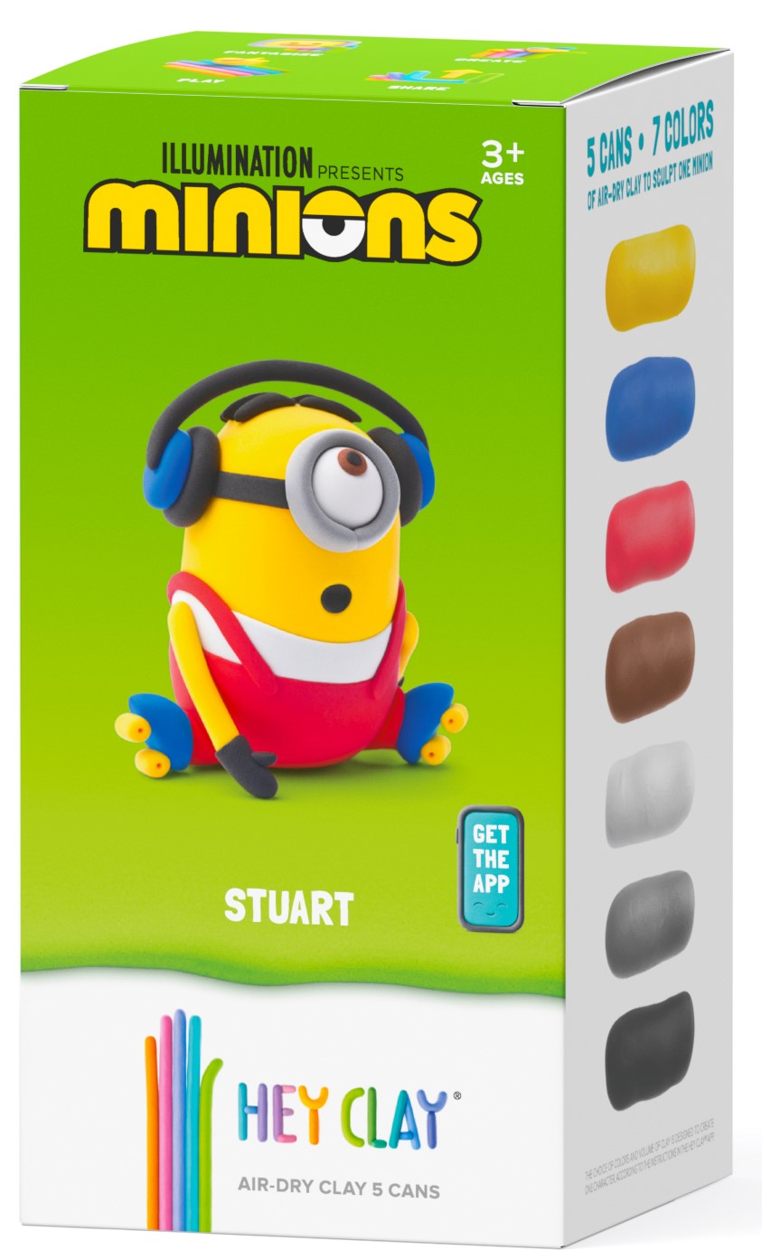 HEY CLAY Modeling Clay Minion Stuart  50180E
