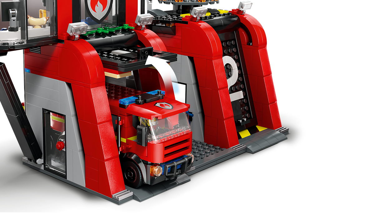 LEGO City Fire Station with Fire Engine 60414L