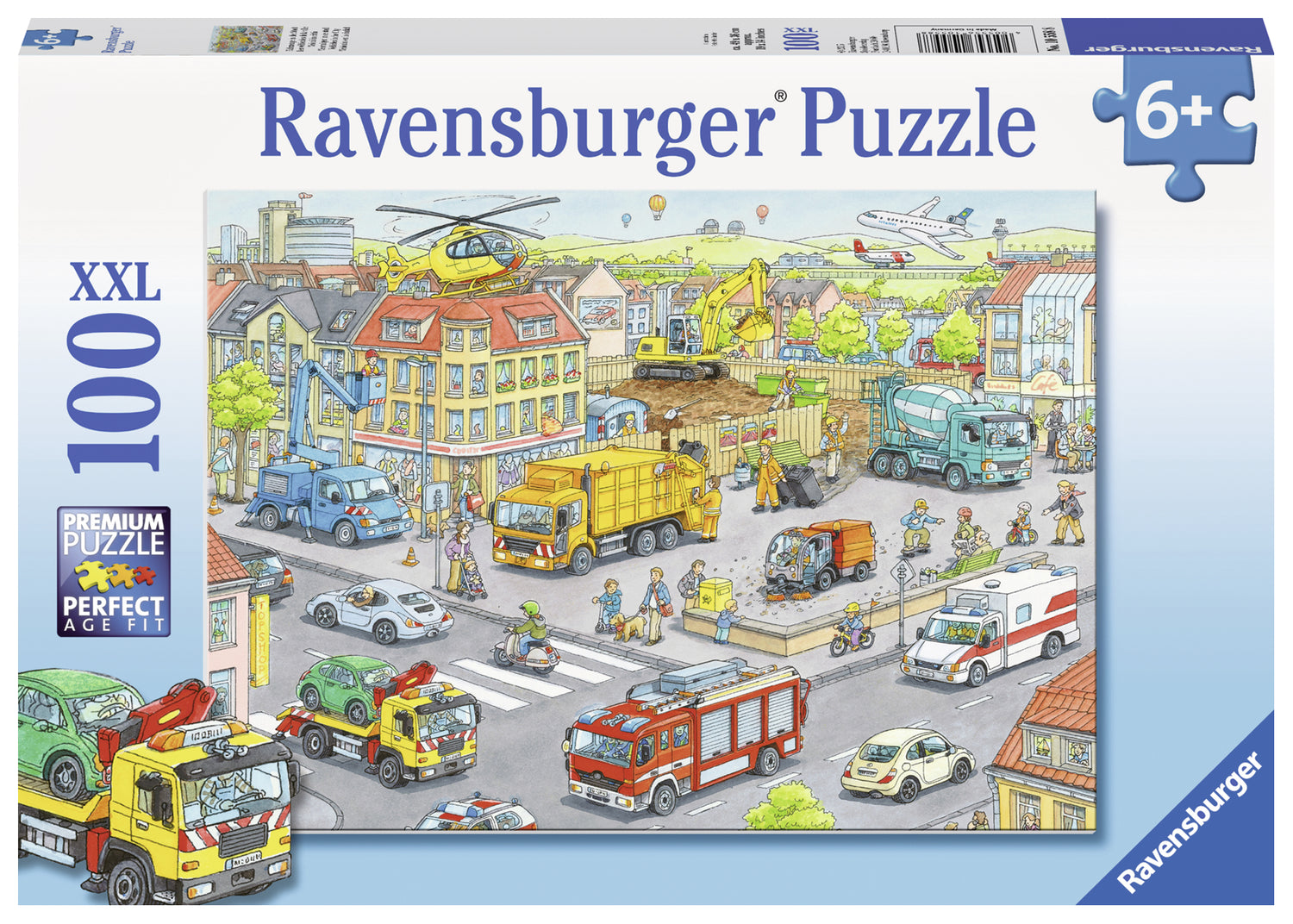 Ravensburger Puzzle 100 pc Vehicles in the City 105588V