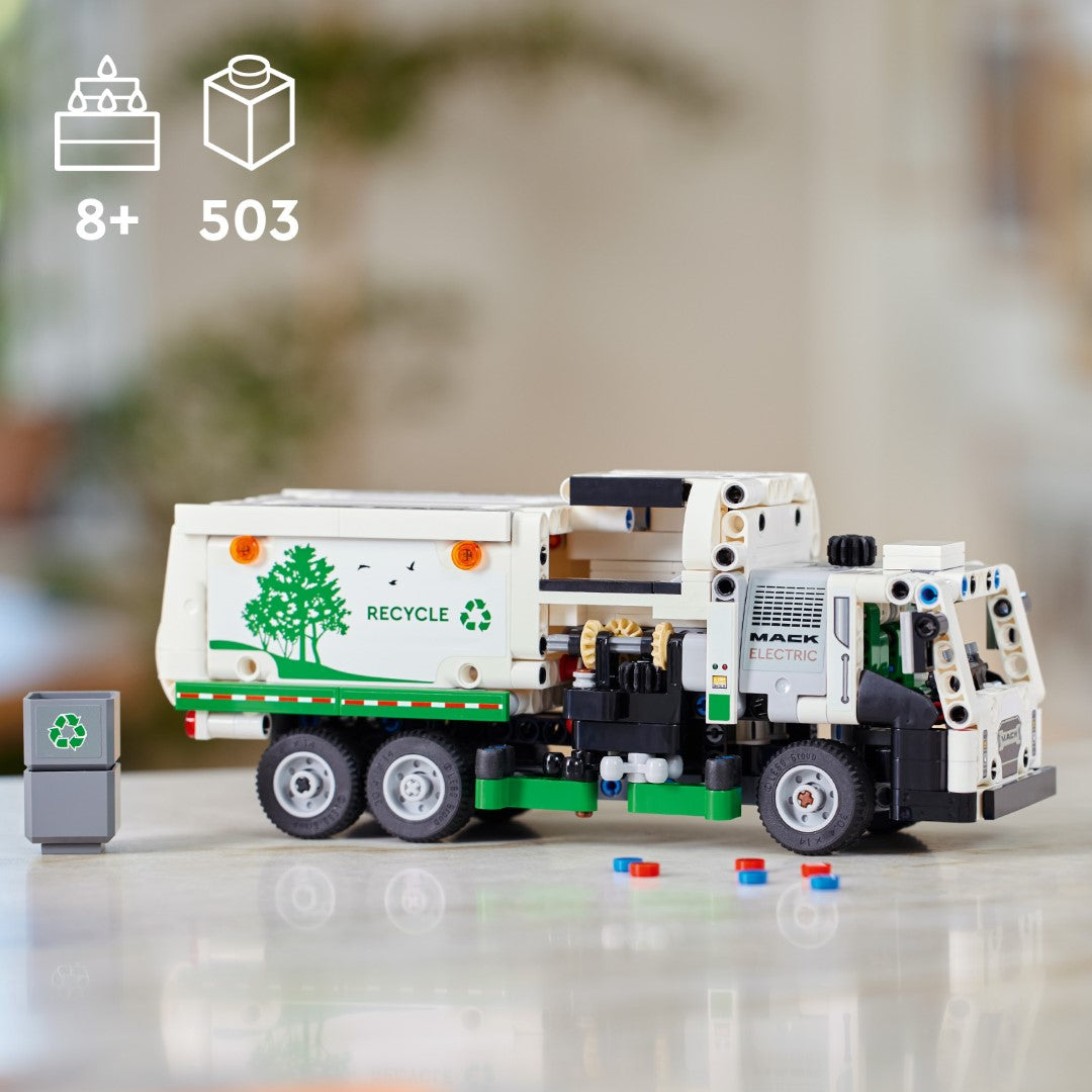 LEGO Technic Mack LR Electric Garbage Truck 42167L