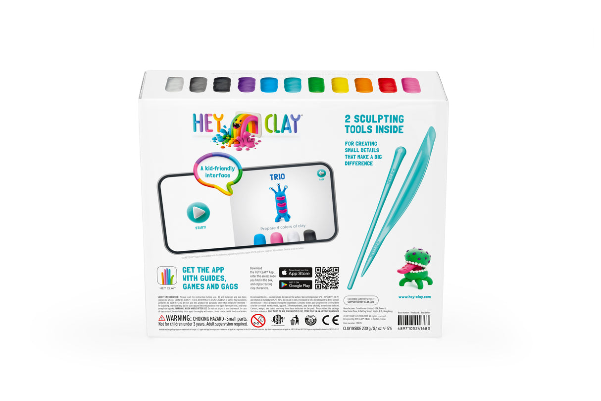 HEY CLAY Modeling Clay Aliens 15019E