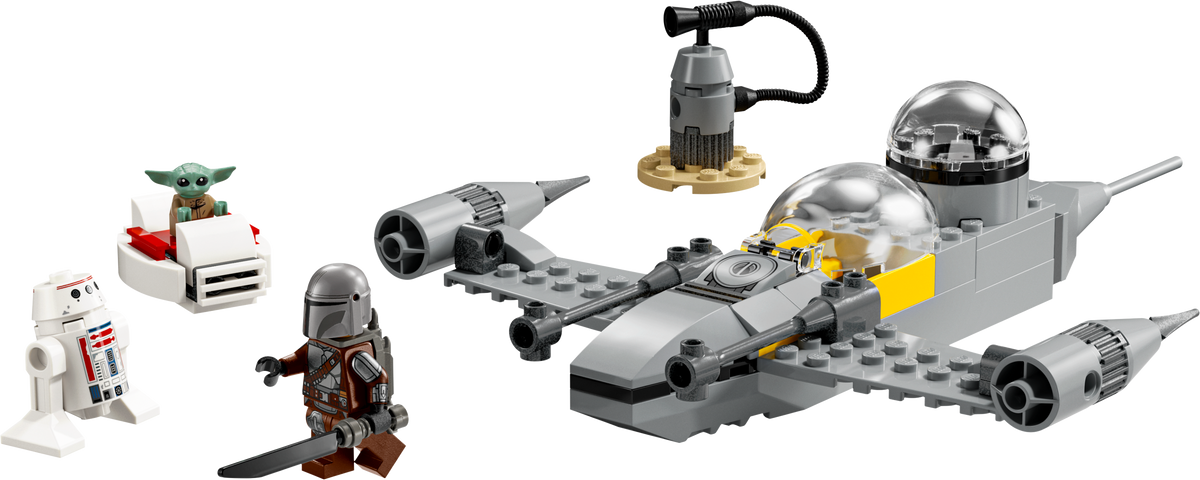 LEGO Star Wars Mando and Grogu's N-1 Starfighter 75410L