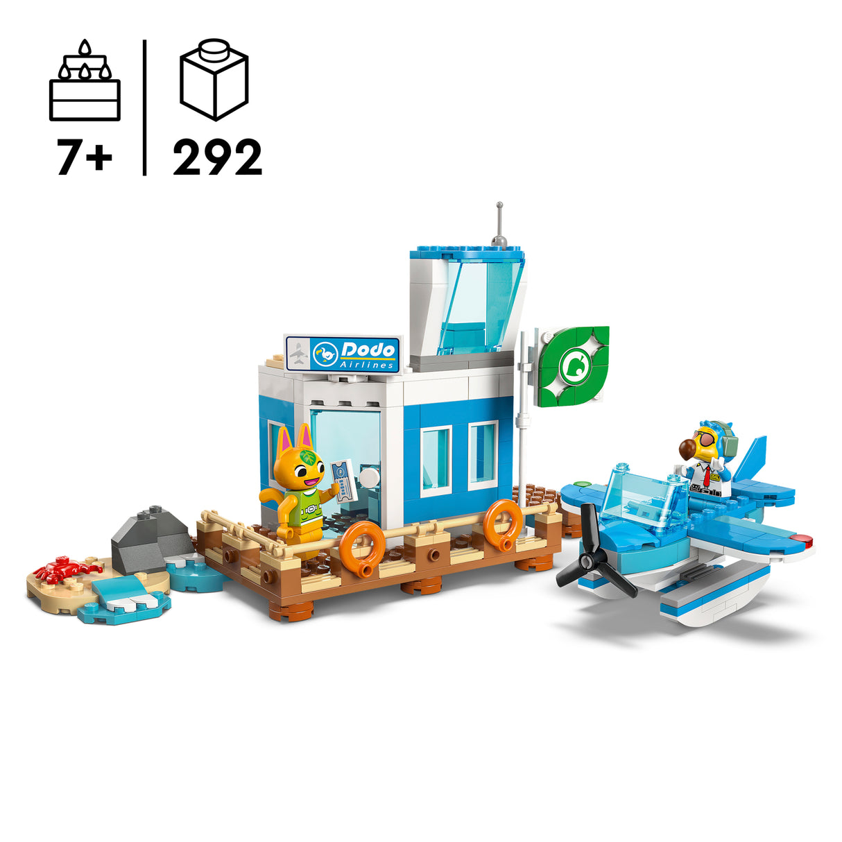 LEGO Animal Crossing Fly with Dodo Airlines 77051L