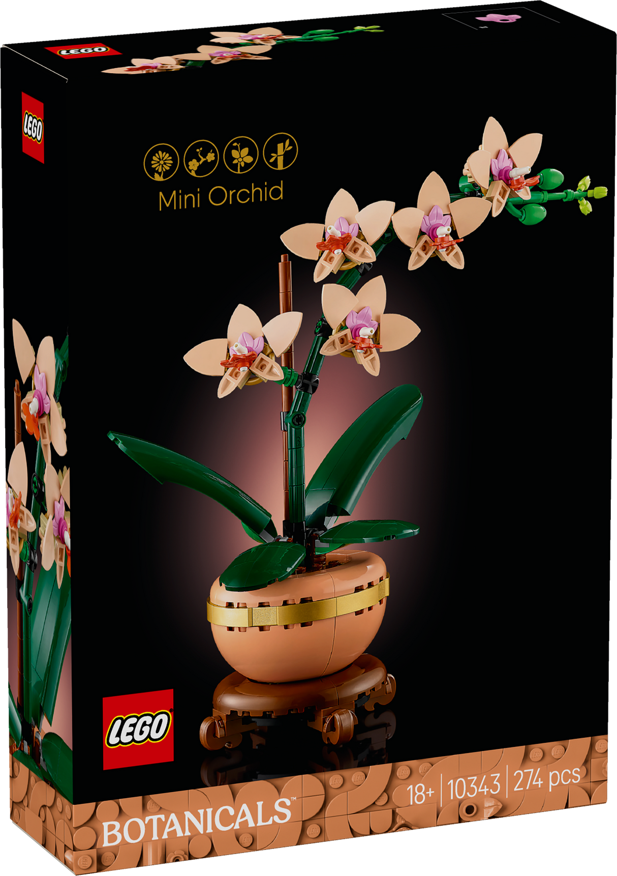 LEGO Botanicals Mini Orchid 10343L