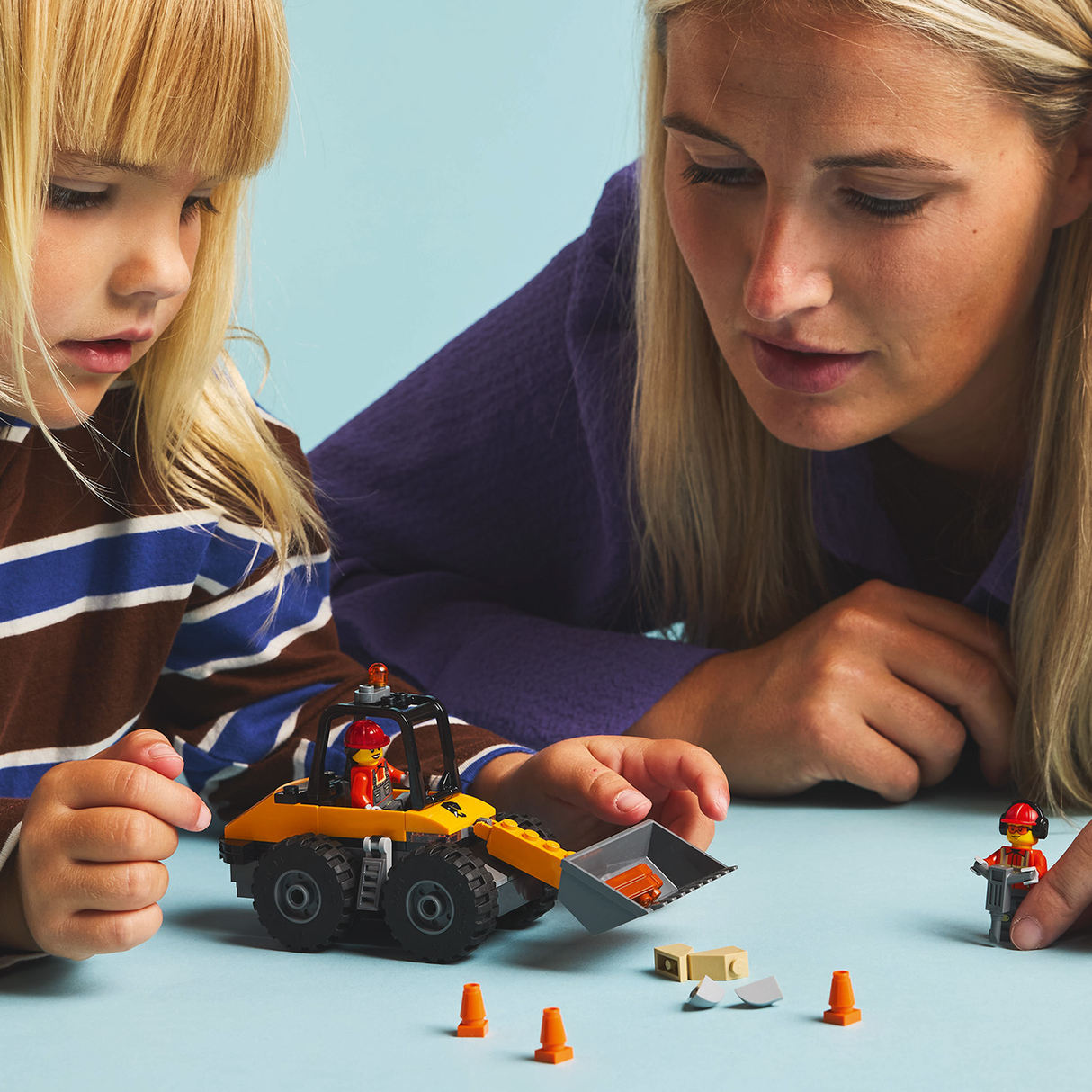 LEGO City Yellow Construction Wheel Loader 60450L