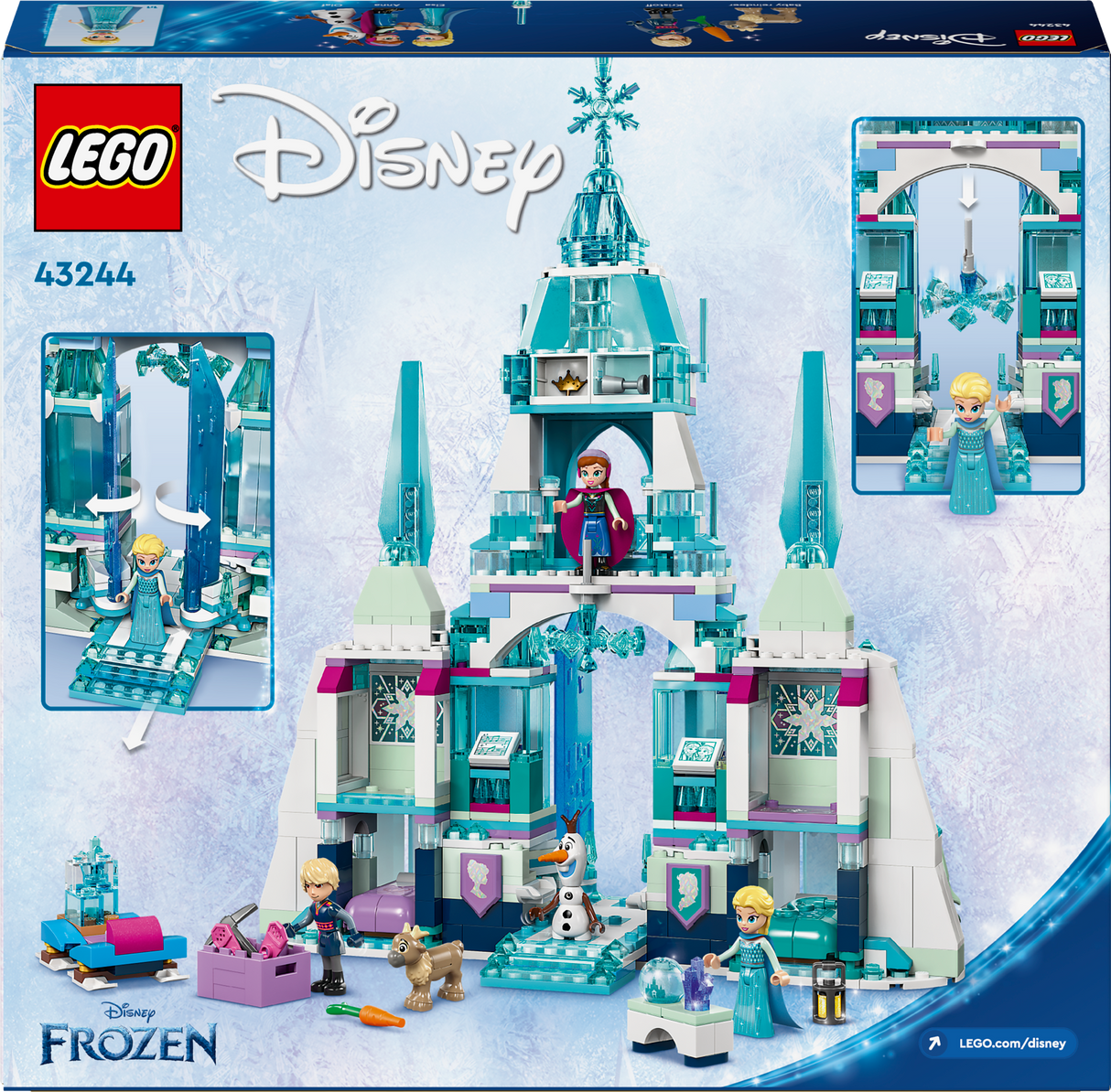 LEGO Disney Elsa's Ice Palace 43244L