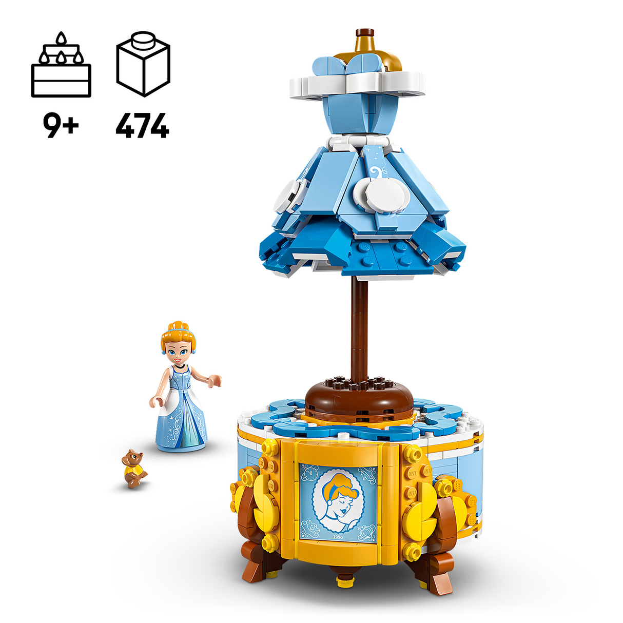 LEGO Disney Cinderella's Dress 43266L