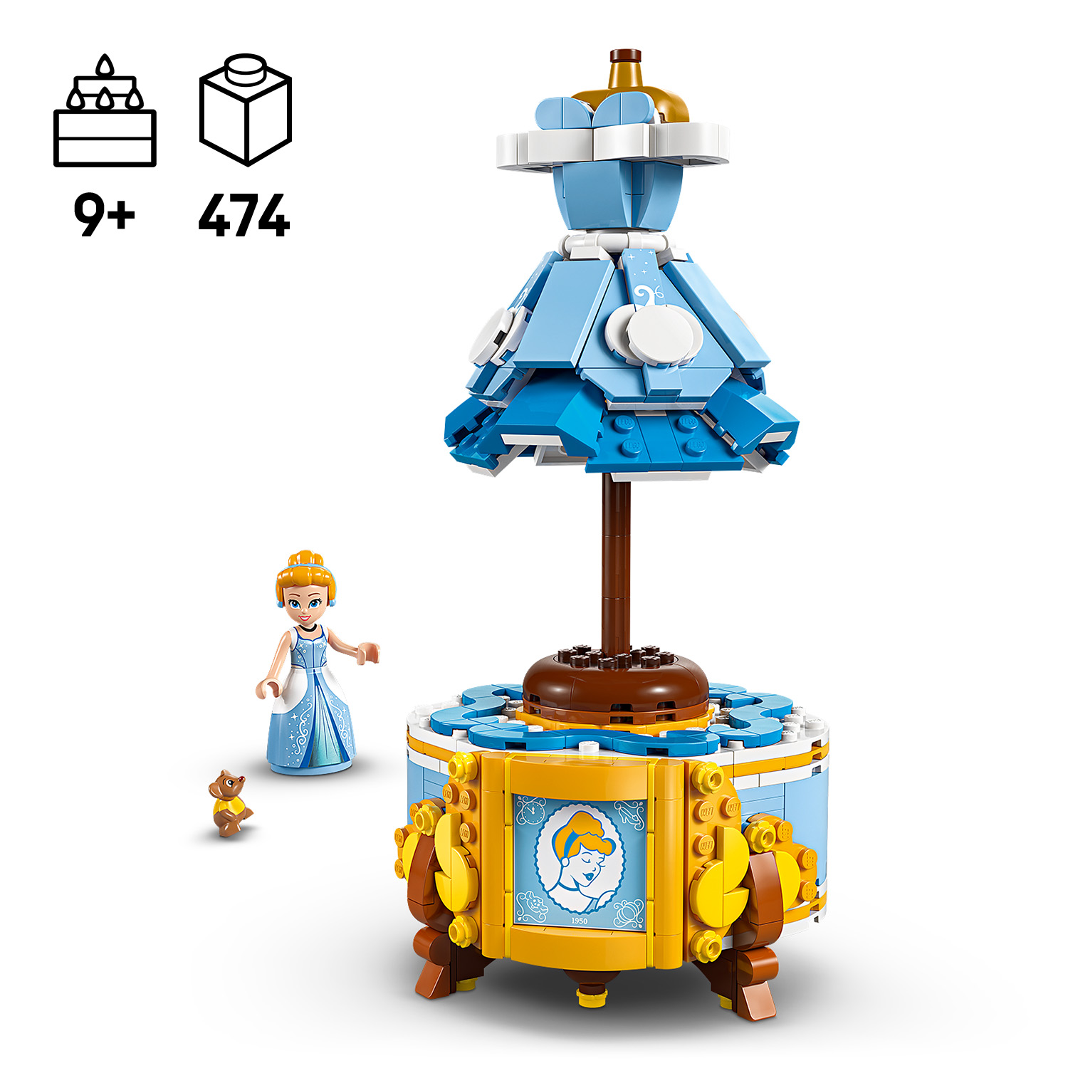 LEGO Disney Cinderella's Dress 43266L
