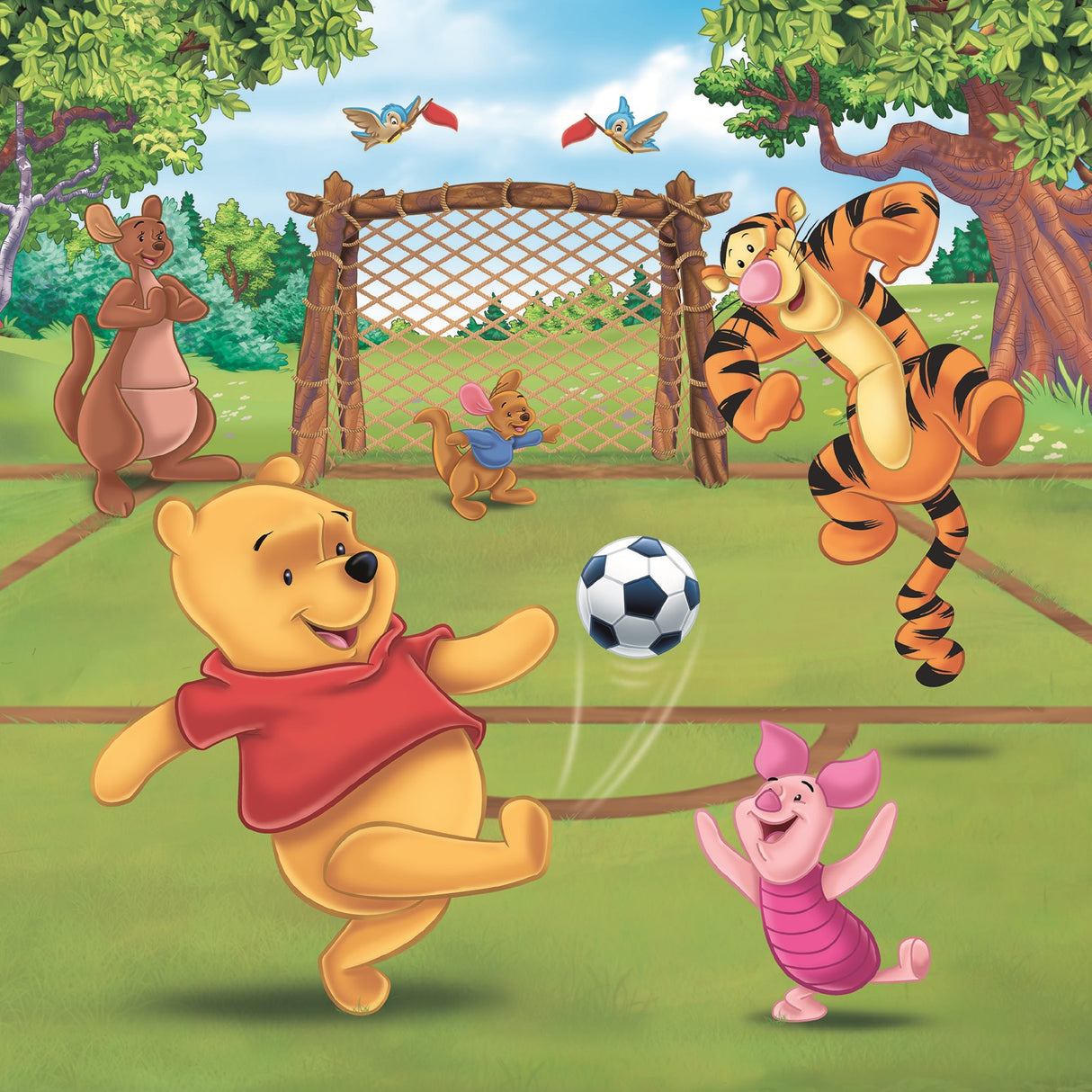 Ravensburger Puzzle 3x49 pc Winnie the Pooh - Sports Day 051878V