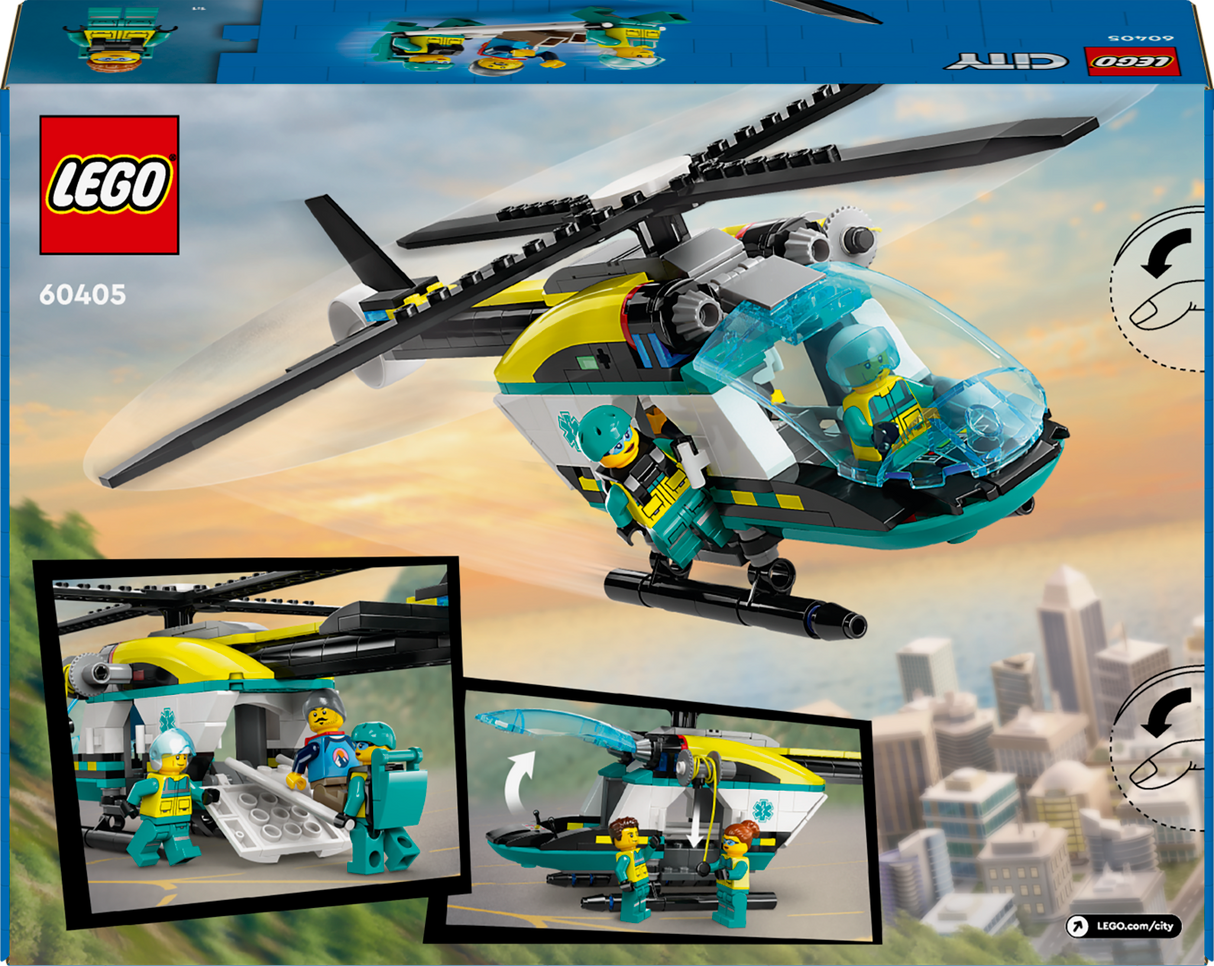 LEGO City Emergency Rescue Helicopter 60405L