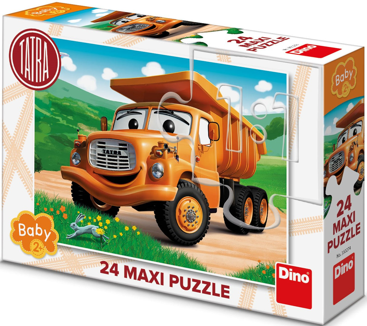 Dino Puzzle 24 pc Tatra Car 35027D