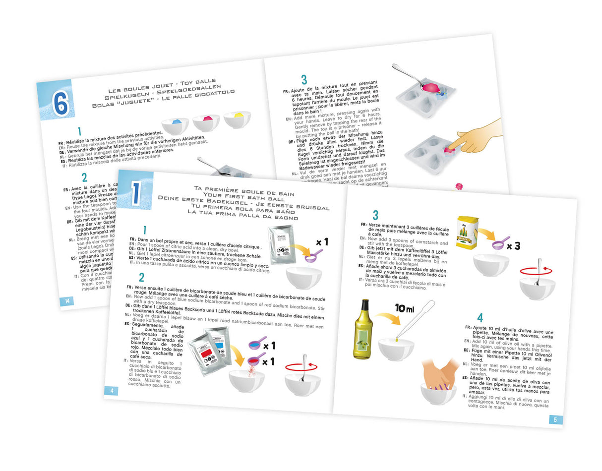 Buki Mini Lab Bath Balls 3010I