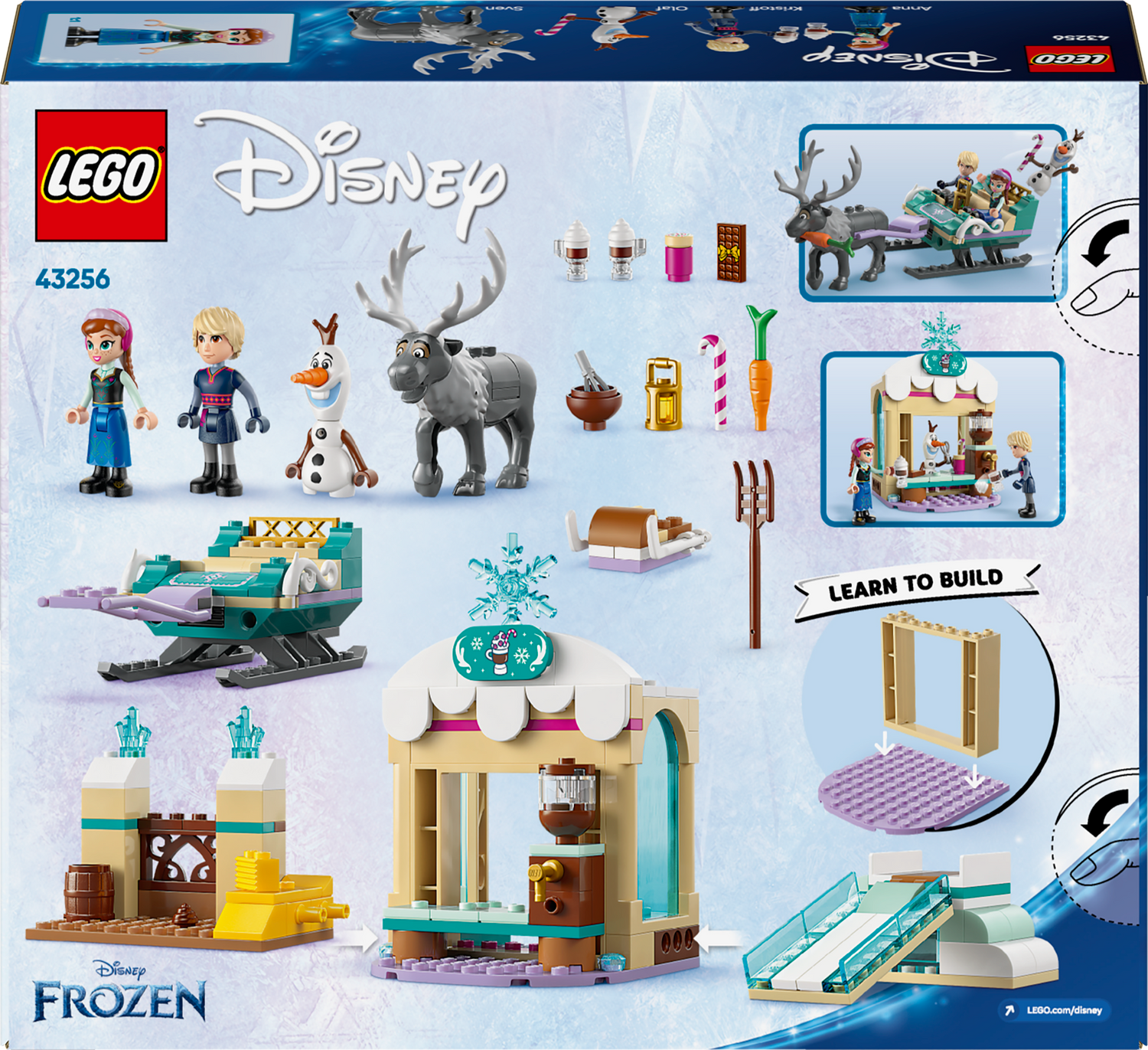 LEGO Disney Princess Anna's Sleigh Adventure 43256L