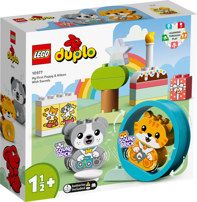 LEGO DUPLO My First Puppy & Kitten With Sounds 10977L