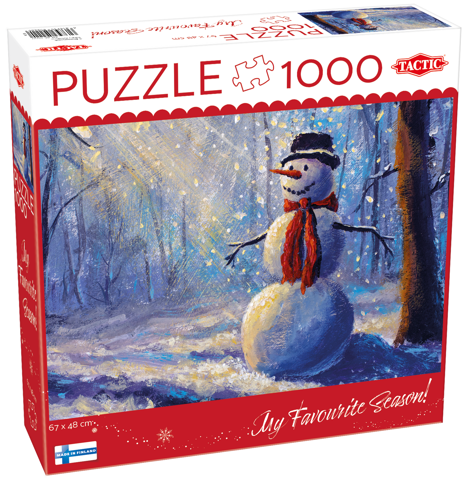 Tactic puzzle 1000 pc Happy Snowman 59222T