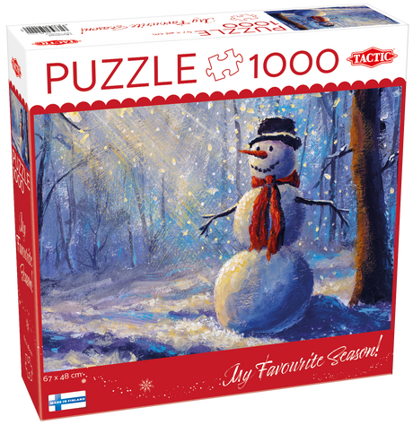 Tactic puzzle 1000 pc Happy Snowman 59222T