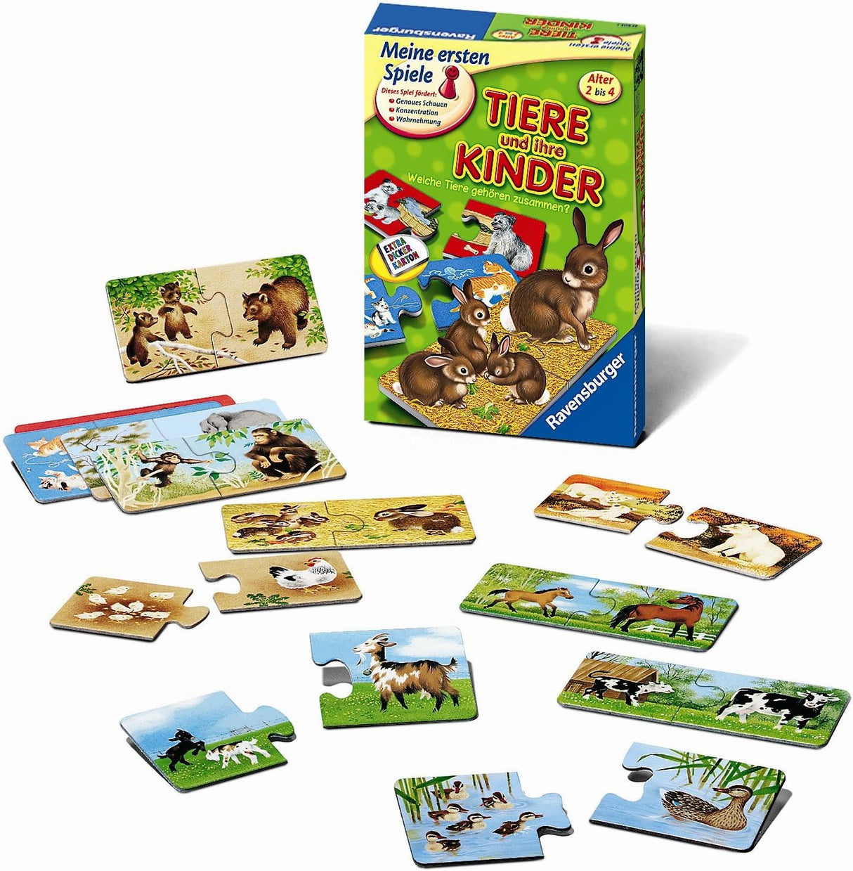 Ravensburger Animals And Their Children Game 21403U