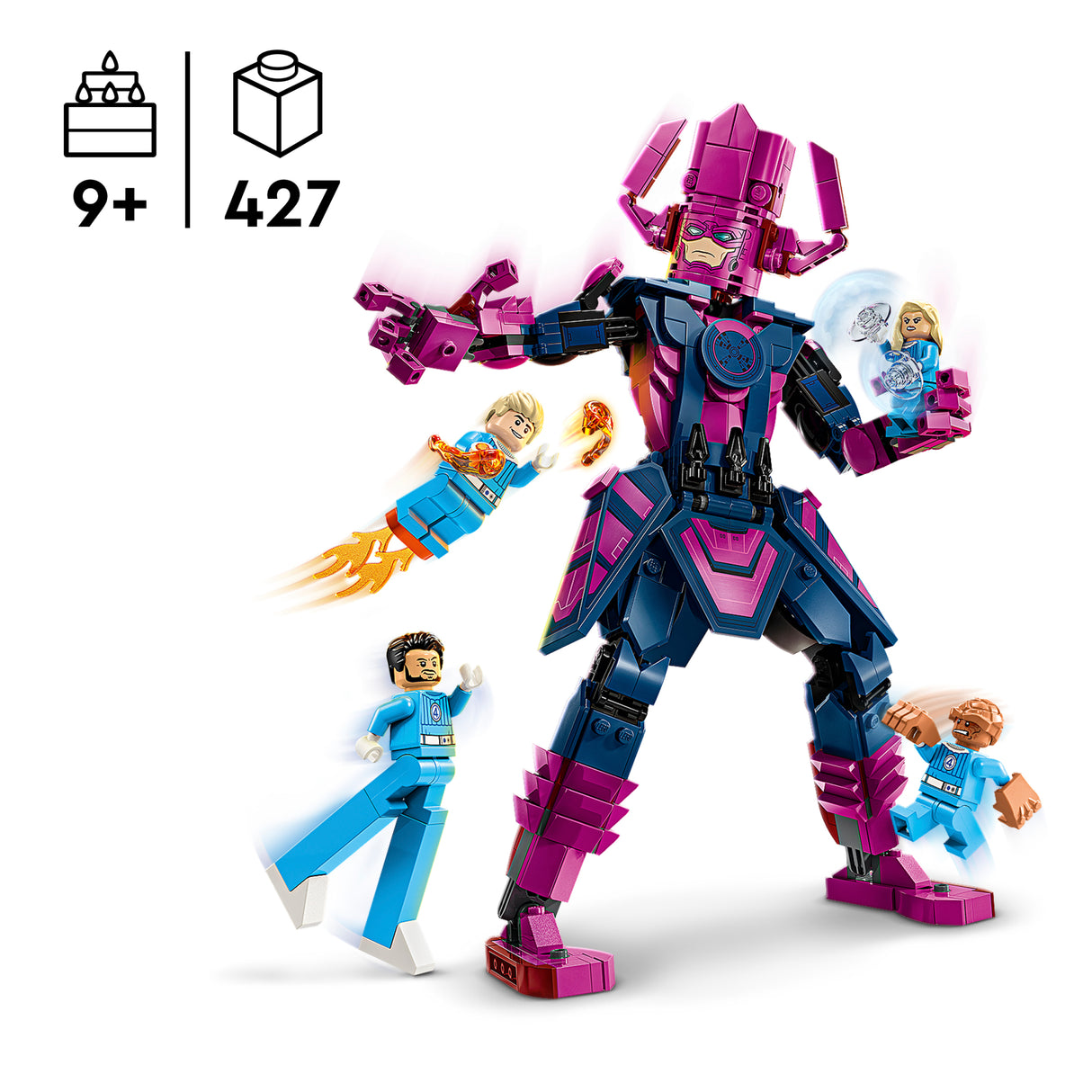 LEGO Marvel Fantastic Four vs. Galactus Construction Figure 76316L