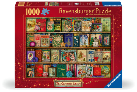 Ravensburger Puzzle 1000 pc The Christmas Library
 12000324V