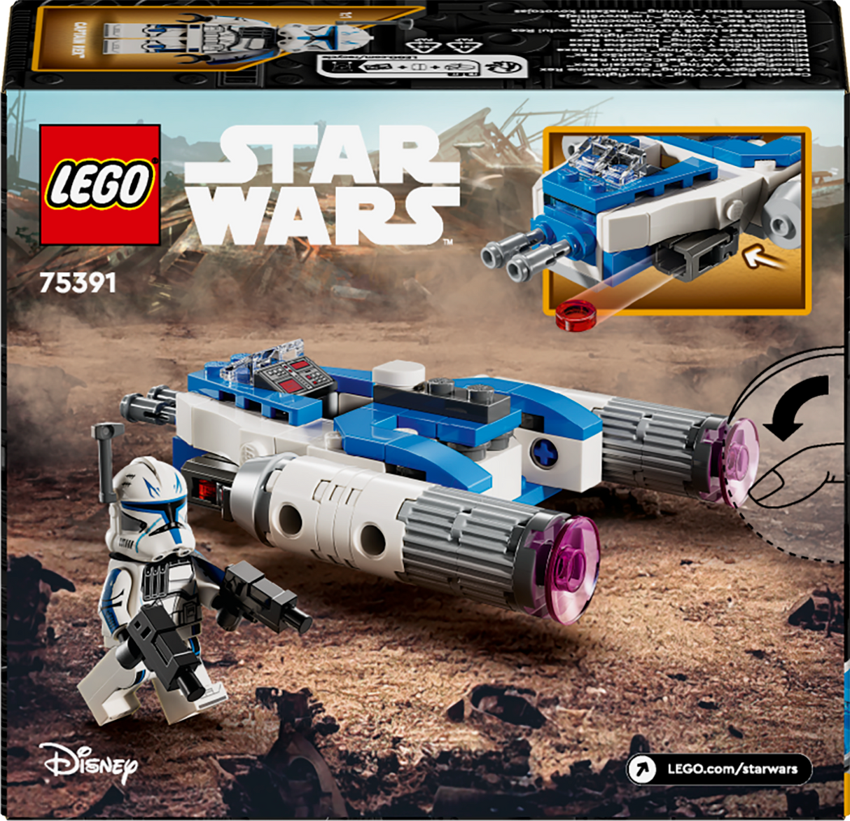 LEGO Star Wars Captain Rex Y-Wing Microfighter 75391L