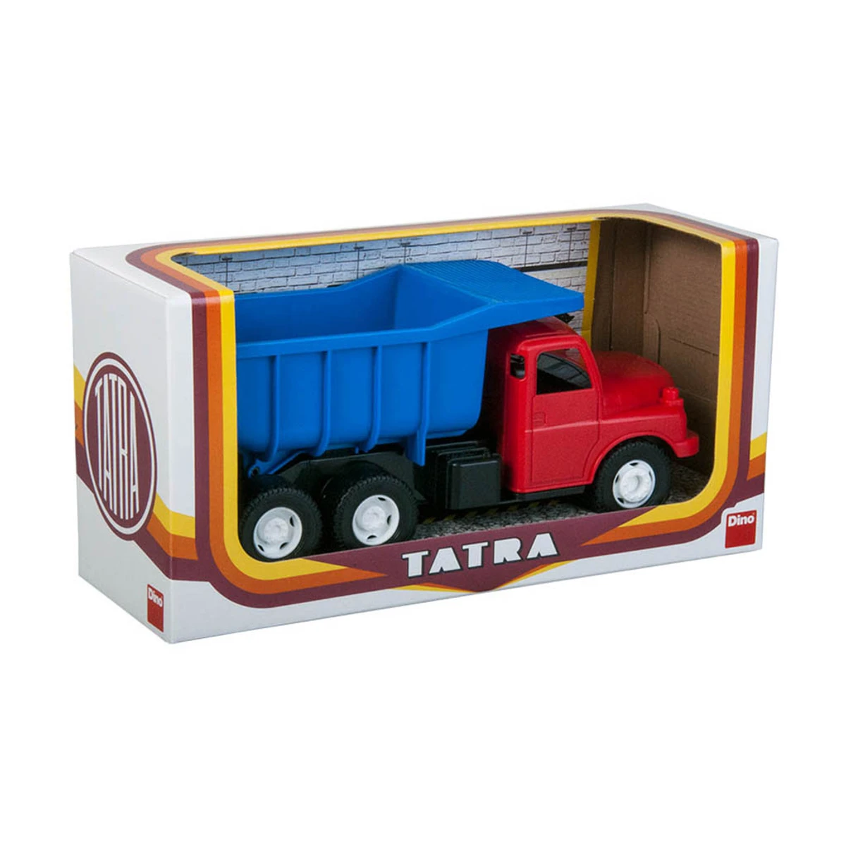 Dino Truck TATRA 30 cm - Red/Blue 64529D