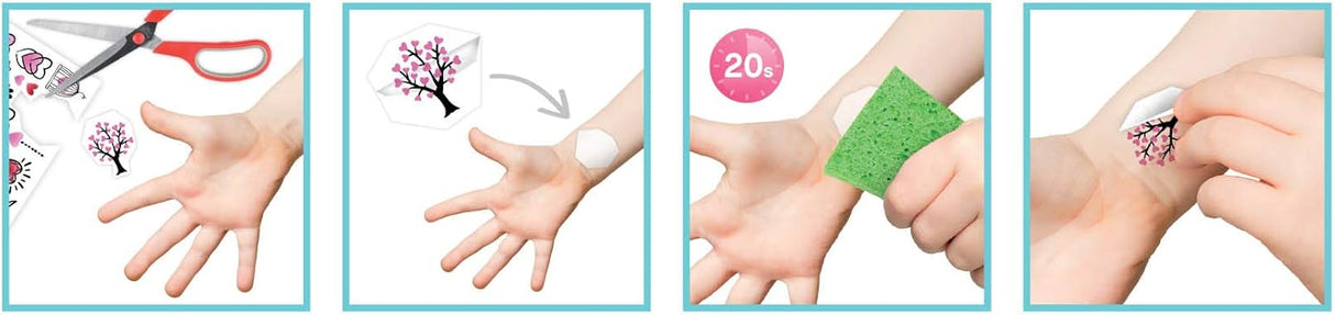 Buki Washable Tattoo 75 pc - Coloured TA003I