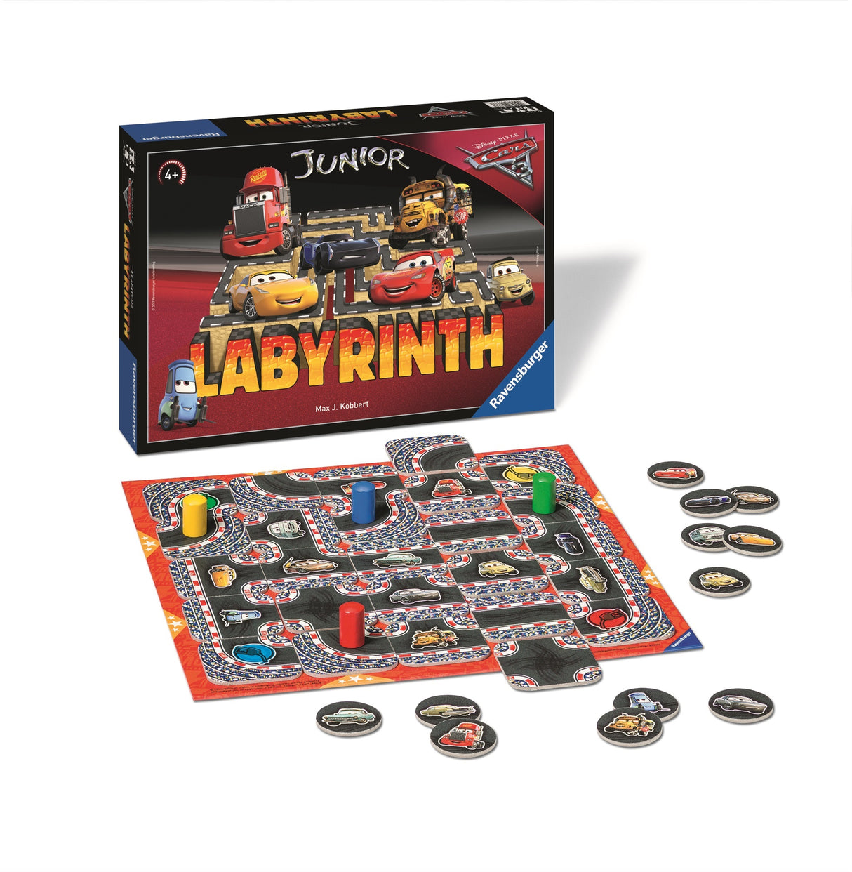Ravensburger Board Game Junior  Labyrinth Cars 21333U