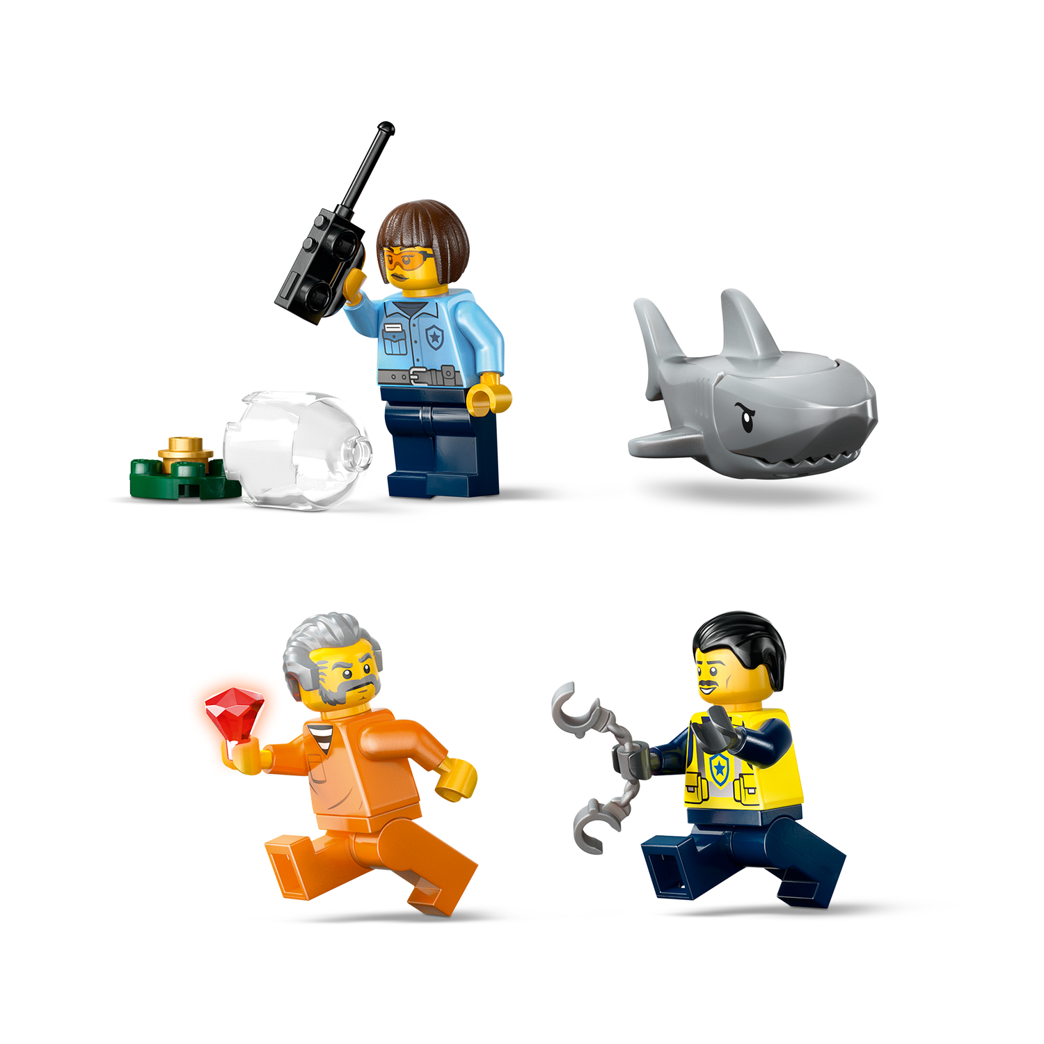 LEGO City Police Boat Chase 60456L