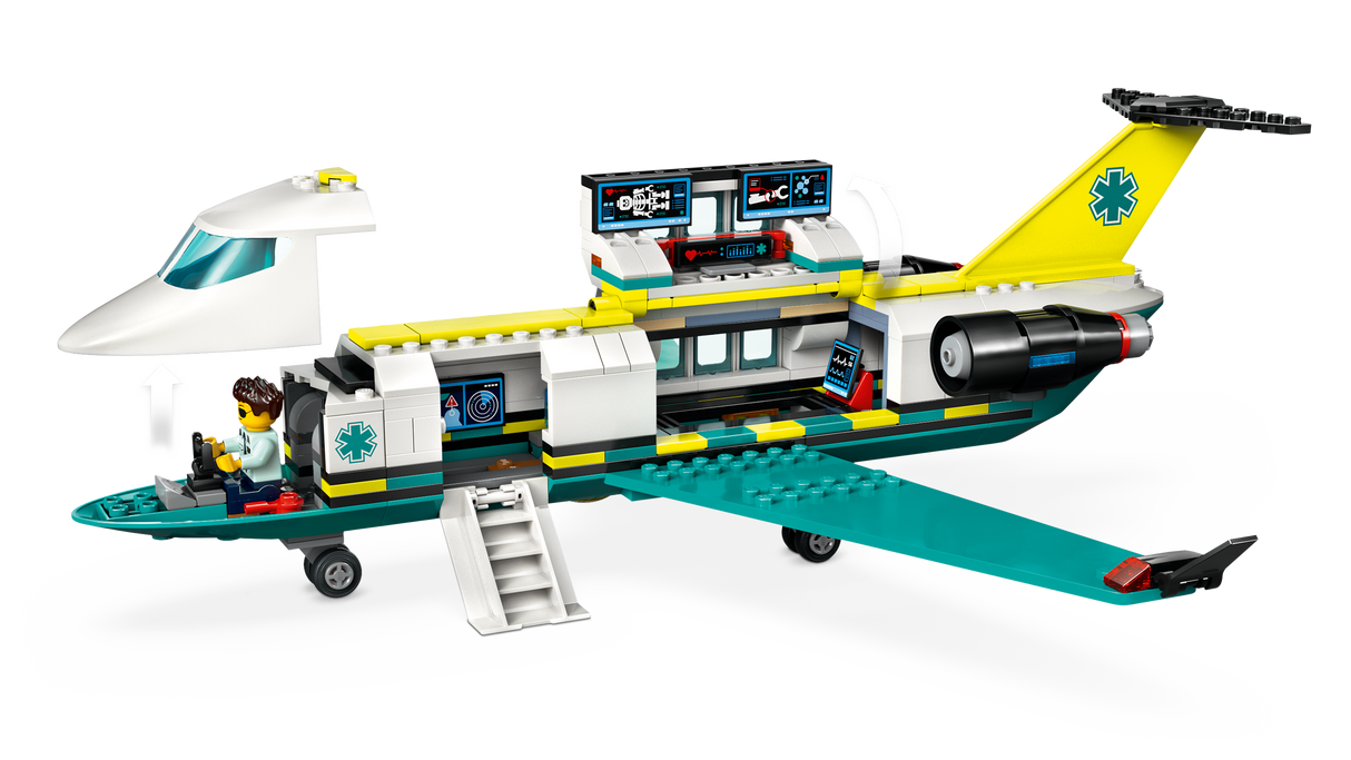 LEGO City Emergency Air Ambulance Airplane 60465L