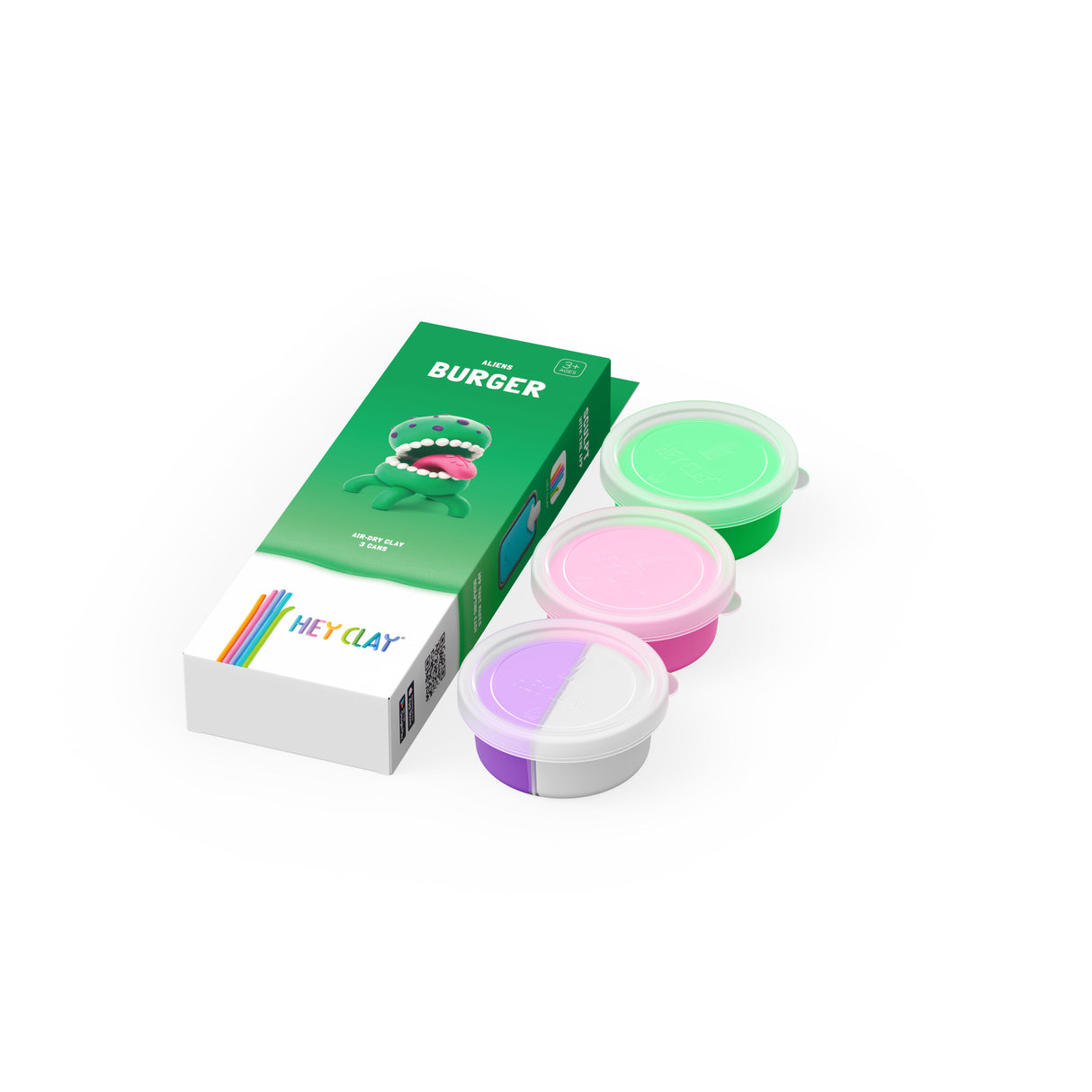 HEY CLAY Modeling Clay Alien Burger 30088E