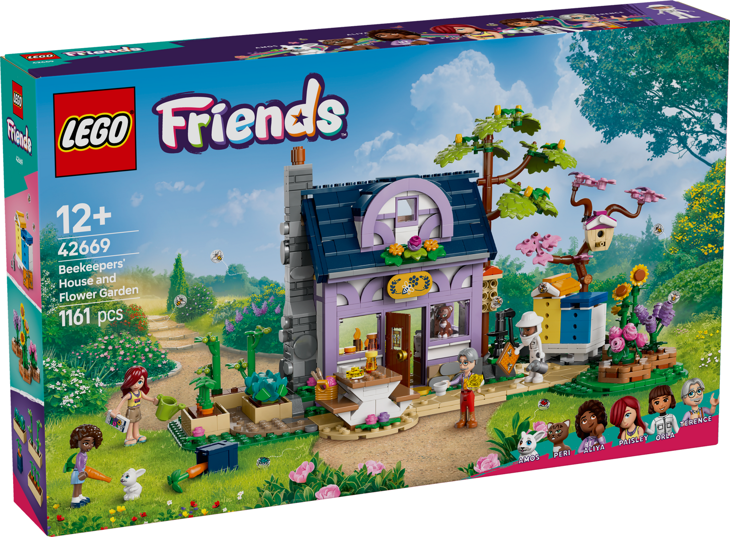 LEGO Friends Beekeepers' House and Flower Garden 42669L