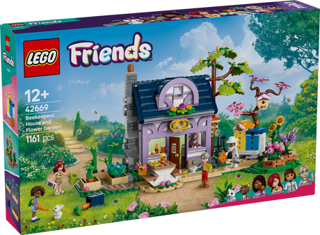LEGO Friends Beekeepers' House and Flower Garden 42669L