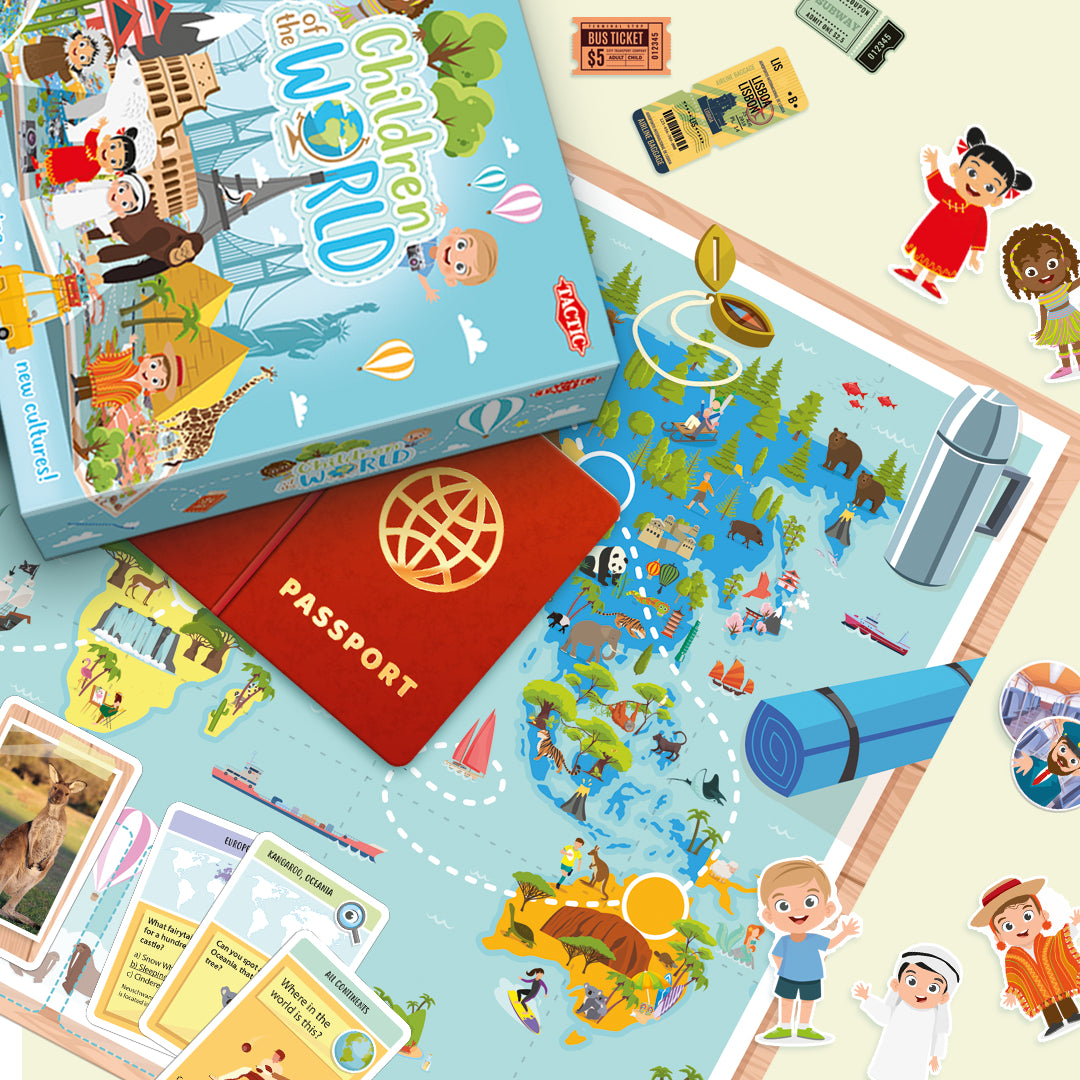 Tactic Board Game: Children of the World 61338T