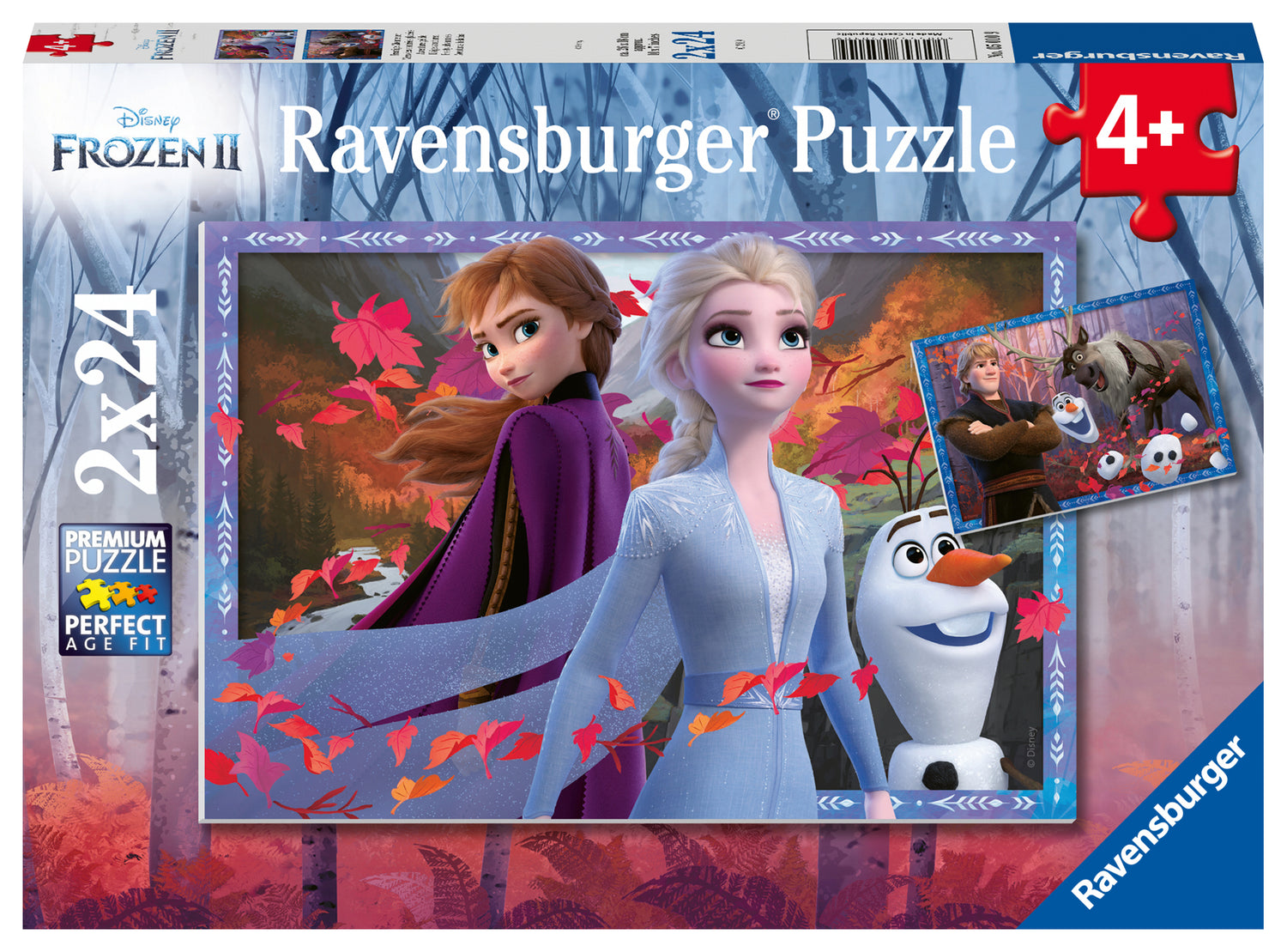 Ravensburger Puzzle 2x24 pc Frozen 2 050109V
