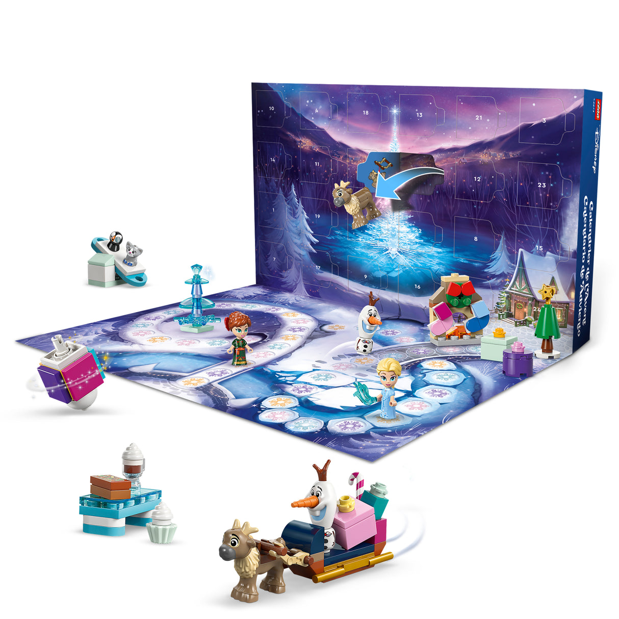 LEGO Disney Frozen Advent Calendar 2025 43273L