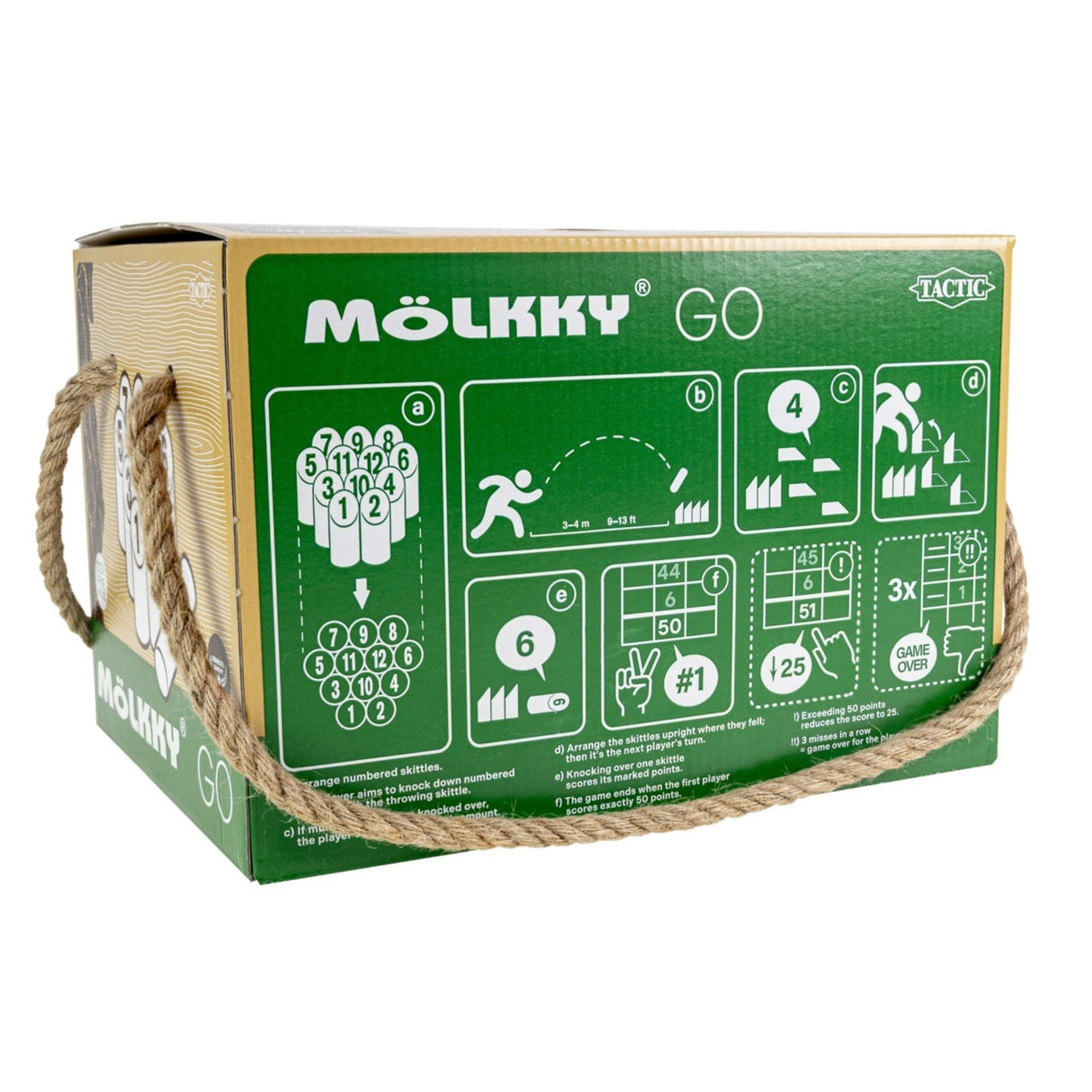 Tactic Outdoor Game Mölkky GO 60595T